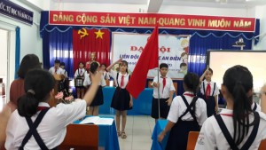 Trường TH An Điền long trọng tổ chức đại hội liên đội năm hoc 2019-2020