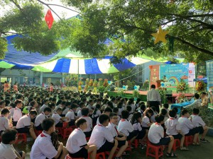 Trường Tiểu học An Điền khai giảng năm học mới