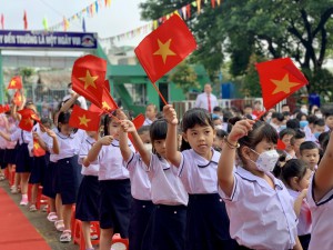 Trường Tiểu học An Điền tổ chức lễ khai giảng năm học 2022 – 2023